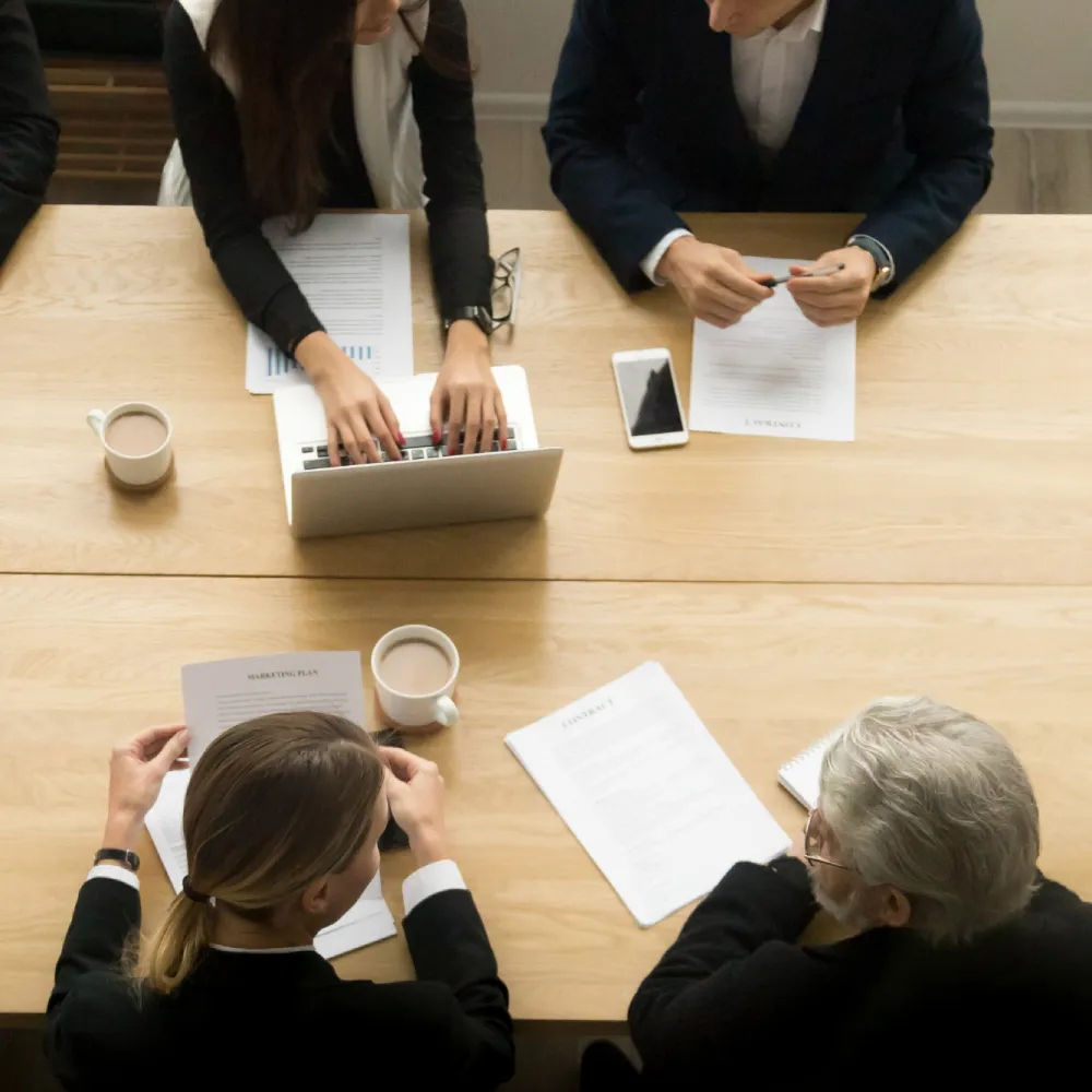 mesa de trabajo